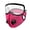 Rose Red, variant on Face Shield with Anti-fog Lens Filter Washable Reusable Unisex Summer Cycling Sport Eye Shield Cover Outdoor Supplies