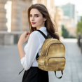 thumbnail image 6 of JIALIOU Mini Backpack Purse for Women Quilted Casual Daypack Small Travel Shoulder Bag, Golden Galaxy, 6 of 7