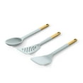 thumbnail image 4 of Beautiful 3-Piece Silicone Kitchen Utensil Tool Set, Hydrangea by Drew Barrymore, 4 of 7