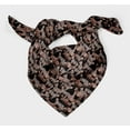 thumbnail image 3 of Bimba Black Zebra Mix Pure Silk Printed Head Bandanas Summer Neck Wrap Scarf 40 x 40 Inches, 3 of 6