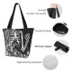 thumbnail image 4 of Disketp Gothic Skull Floral Art Bolsa de Hombro Casual para Mujer, Bolso Cruzado para Compras, Viajes y Uso Diario, 4 of 6