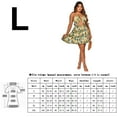 thumbnail image 2 of Laklulu Vestidos casuales para mujer, vestidos de playa de verano sin mangas, vestidos de verano con tirantes y escote en la espalda, L, 2 of 5