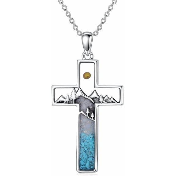 JKR Bar Mustard Seed Necklace 925 Sterling Silver Faith Christian Jewelry Gifts for Women Her