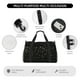 thumbnail image 4 of Fotbe Star Silver Glitter Bolsa de Viaje con Estampado, Bolsa de Fin de Semana para Mujer con Compartimento para Zapatos, Bolsa de Gimnasio con Bolsillo Húmedo, 4 of 7