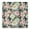 Flower P, variant on Flower Print Elastic Fitted Tablecloth - Watercolor Flowers Pattern Square Table Cover, Windproof Snug Fit Outdoor Picnic Table Protector, Wrinkle-Free Washable Cute flowers Design