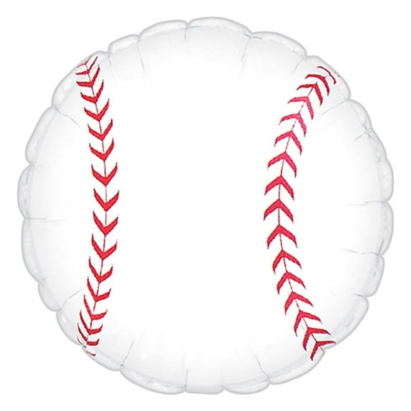 LOONBALLOON Baseball Balloons, 17″ BASEBALL