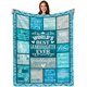thumbnail image 1 of LHSHID Granddaughter Sherpa Fleece Blanket Granddaughter Blanket from Grandma to my Granddaughter Blanket Granddaughter gifts from Grandma Gifts for Granddaughter 30"x40", 1 of 7