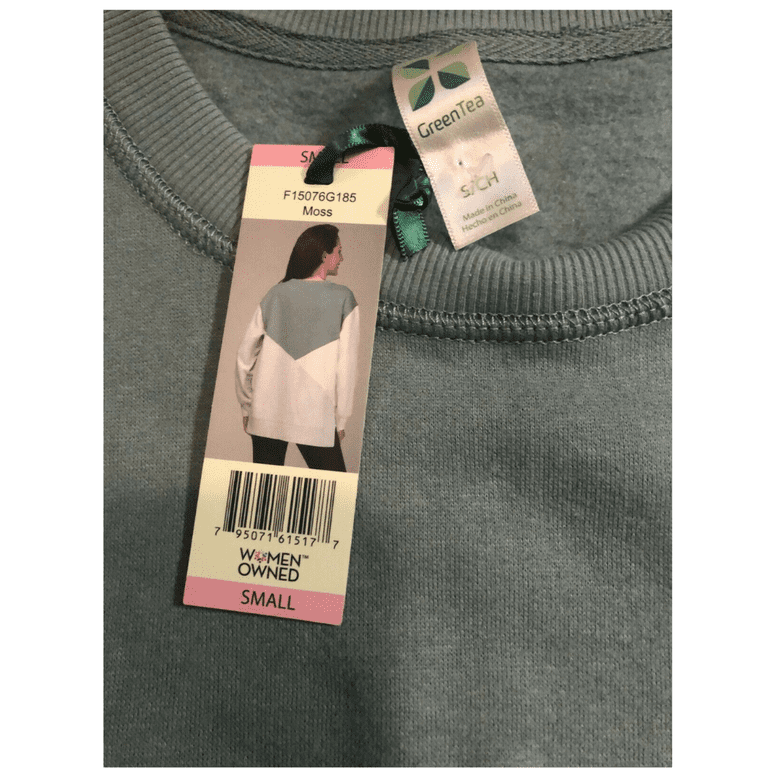 Green tea clearance brand sweatshirt