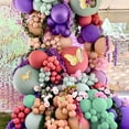 thumbnail image 3 of 167Pcs Blue Balloon Garland Arch Kit Reusable Birthday Balloon Set Latex Ocean Blue Gold Balloons Prop Decoration Balloon Party Background Balloon for Wedding Party Birthday, 3 of 7