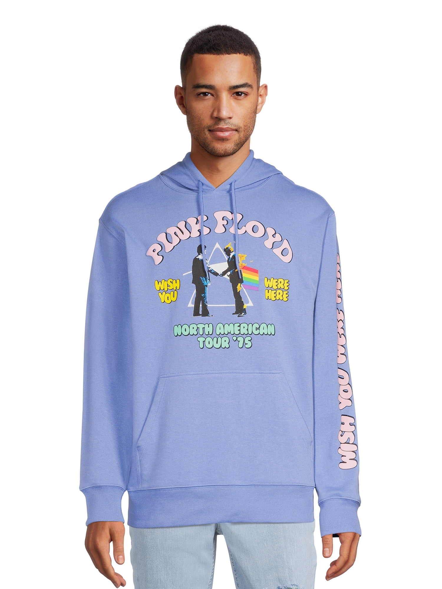 Pink Floyd Men's & Big Men's Hoodie, Sizes S-3XL