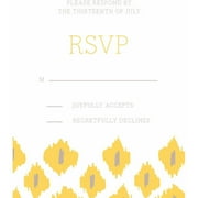 Modern Ikat Standard RSVP