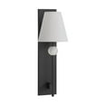thumbnail image 2 of Travis 1-Light Wall Sconce in Matte Black, 2 of 5