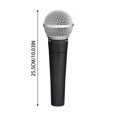 thumbnail image 4 of Microphone Dynamique Noir Mode de Ramassage Supercardioïde Microphone Vocal avec Performance Longue Durée, 4 of 8
