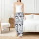 thumbnail image 4 of Balery Sea Animal Pantalones de pijama para mujer, pijamas ultraligeros, pantalones de estar por casa-Small, 4 of 6