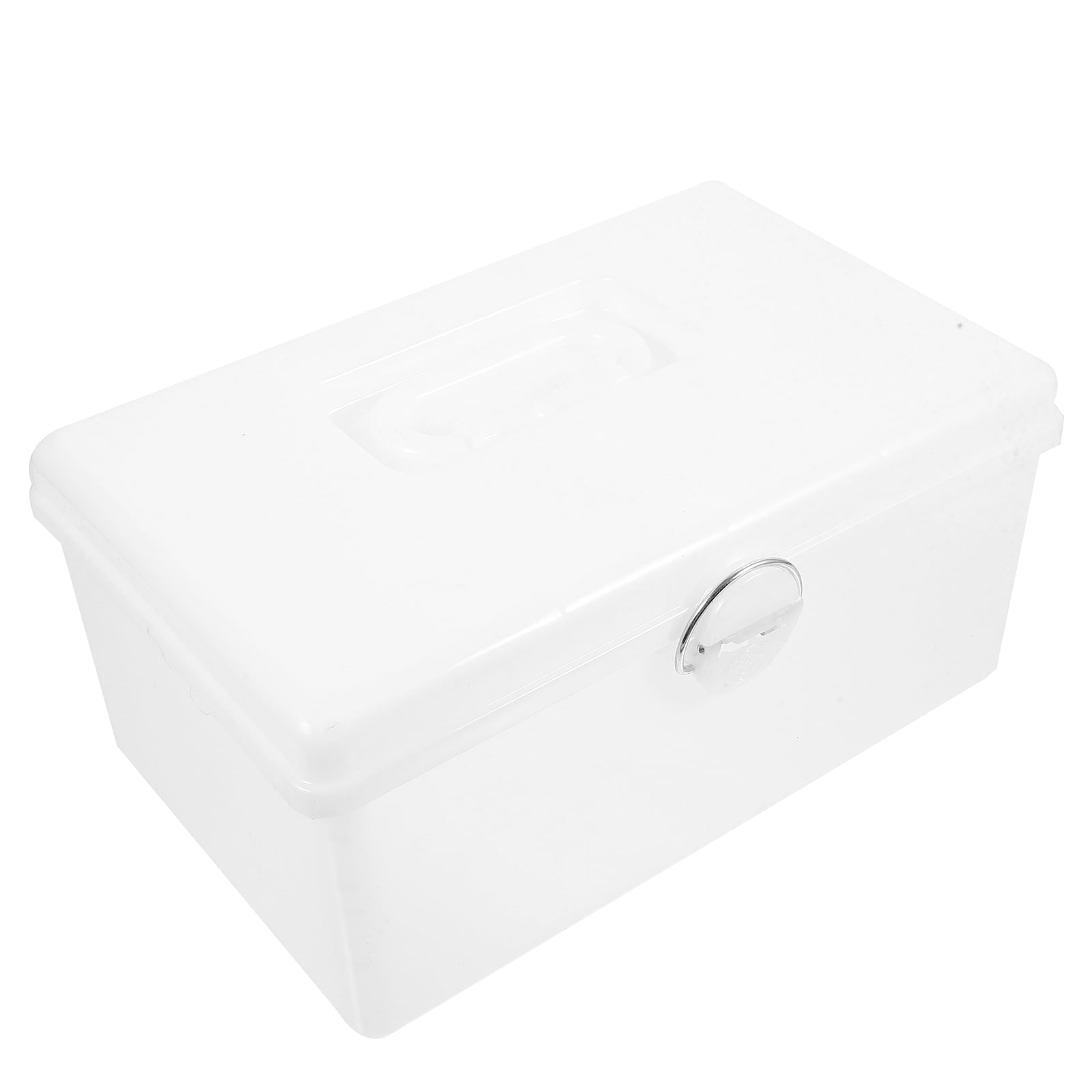 Nishuna Chinese Mahjong Storage Case Small Mahjong Game Tiles Carrying Box with Handle