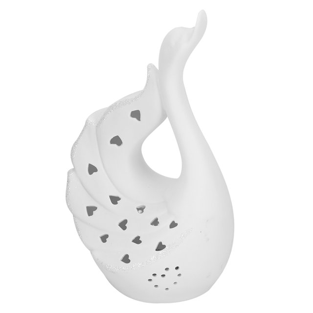 Luz de Cerámica, Lámpara de Decretación, 2 Material de topos de Cerámica de Cisne LED para hábitaciódón para niños de Dormitorio