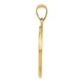 thumbnail image 2 of 14K Yellow Gold Charm Pendant Themed 31 mm 22 Saint Christopher Medal, 2 of 3