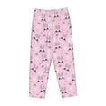 thumbnail image 4 of Xecao Rabbit Face Women's Straight Lounge Pajama Pants: The Epitome of Relaxed Sleepwear, 4 of 9