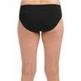 thumbnail image 2 of Dolfin Aquashape Women's Moderate Cut Brief Swimsuit Bottom in Black, Size X-Small, 2 of 2