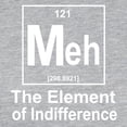 thumbnail image 3 of CafePress - Element Meh - Womens Baseball Tee, 3 of 4