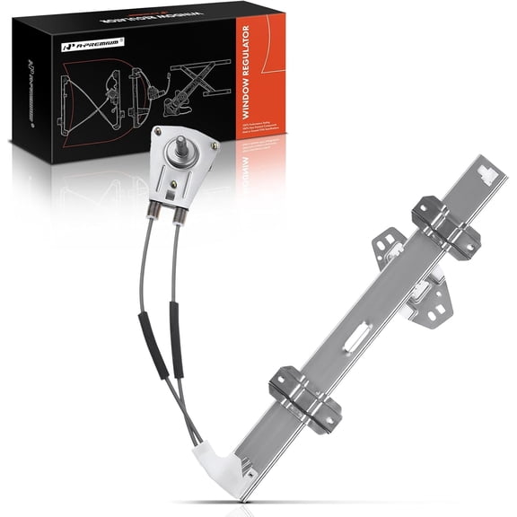 A-Premium Manual Window Regulator Compatible with Honda Civic 1996-2000 4 Door Front Left Driver Side