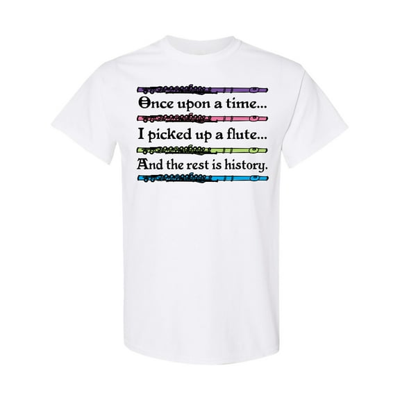 Inktastic Funny Flute Music Quote T-Shirt