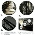thumbnail image 3 of Designart "Shadow of the Rollercoaster" Architecture Floater Framed Wall Decor, 3 of 7