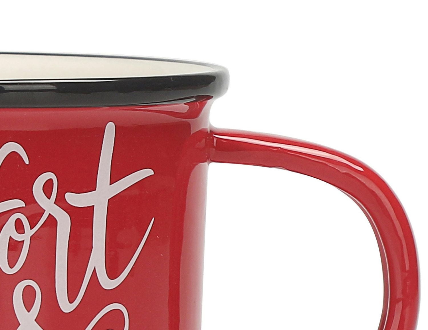 Holiday Time Enamel Mug, 2-Piece
