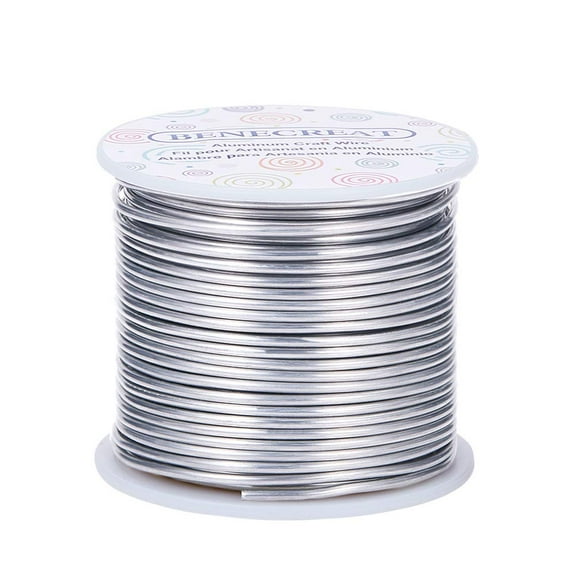 DIY 12 17 18 Gauge Aluminum Craft Wire (12 Gauge 100FT) Anodized Jewelry Making Beading Floral Black Aluminum Craft Wire for Plant Gardening Sculpting Model Making DIY
