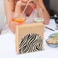 thumbnail image 3 of Yayeee Napkin Holder for Table Set of 2 Kitchen Paper Tissue Organization, Black Lines, 3 of 8