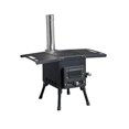 WANCQ Outdoor Wood Burning Tent Stove, Portable, with Chimney, for