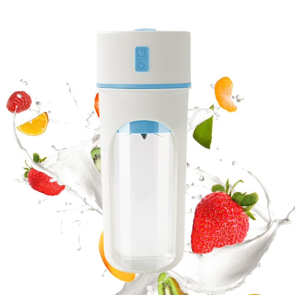 Portable Juicer Cup for Home Use, Portable Blender, Multipurpose Blenders Powerful Motor Easy Travel Friendly Kitchen Appliance, for Travel Home Office Gym Camping, Easy to Clean