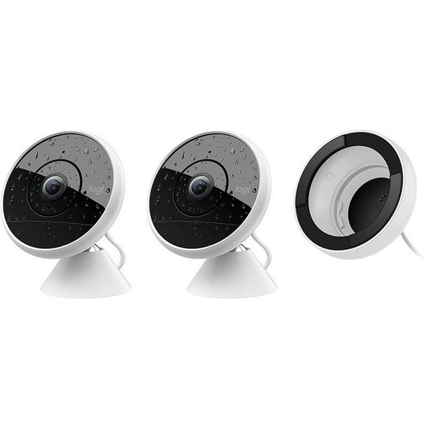 Logitech Circle 2 Wireless 100 Wire Free Indoor Outdoor Security Camera With Wi Fi At Crutchfield