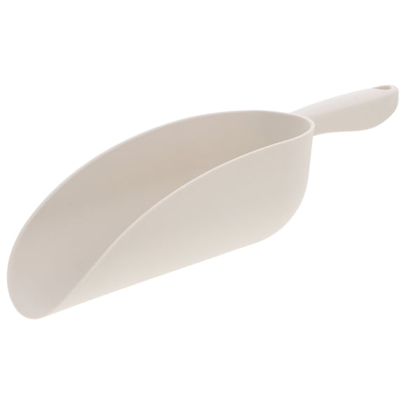 IBASETOY Planting Spade Trowel White Plastic for Flower Planting 1Set