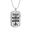 Military Chain (Gold), variant on To My Father Son'S First Hero Dog Tag Necklace Stainless Steel 24" Chain Silver Tone or Gold Tone