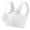 White women bras, variant on LangJing Sports Bras for Women, Women Seamless Sports Bra Wirefree Yoga Bra With Removable Pads Dark Blue,XXL