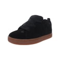 thumbnail image 5 of DC Men's Court Graffik Casual Skate Shoes  BLACK/GUM, 5 of 6
