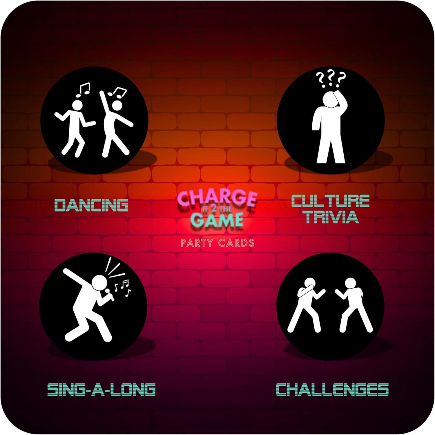 Charge It 2 The Game Drinking Cards - Card Game for Adults - Fun for Game Night - Party Game - Gift - Bachelorette Party Game - Vacation Game - Black Owned