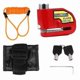 thumbnail image 2 of Bicycle Anti-theft Lock Motorcycle Disc Brake Anti-theft Lock Motorcycle Class B Lock Cylinder Anti-theft Lock Anti-theft Alarm Lock, 2 of 5