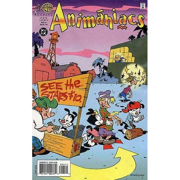 Animaniacs #4 VF ; DC Comic Book