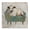 Relaxing Cattle on Couch, variant on Stupell Industries Eclectic Cattle on Livingroom Chair Canvas Art, 17 x 17, by Ethan Harper