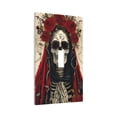 thumbnail image 6 of Zufioo Gothic Skull With Roses Print Switch Wall Plate, Dustproof and Heat-resistant Decorative Wall Switch Cover, Suitable for Residential and Commercial Areas-Mid-size, 6 of 8