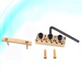 thumbnail image 3 of EeaseCA String Retainers Set Locking Nut String Tension Bar for Guitar Floyrose Bridge (Golden), 3 of 7