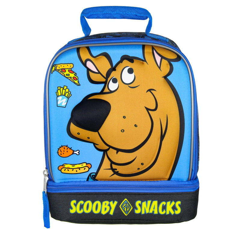 Scooby-Doo Scooby Snacks Dual Compartment Insulated Lunch Tote Bag