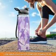 thumbnail image 6 of Sports Water Bottle 1000ML Tritan Food Grade Clear Water Bottle Fitness Outdoor Sports Bike Dance, 6 of 7
