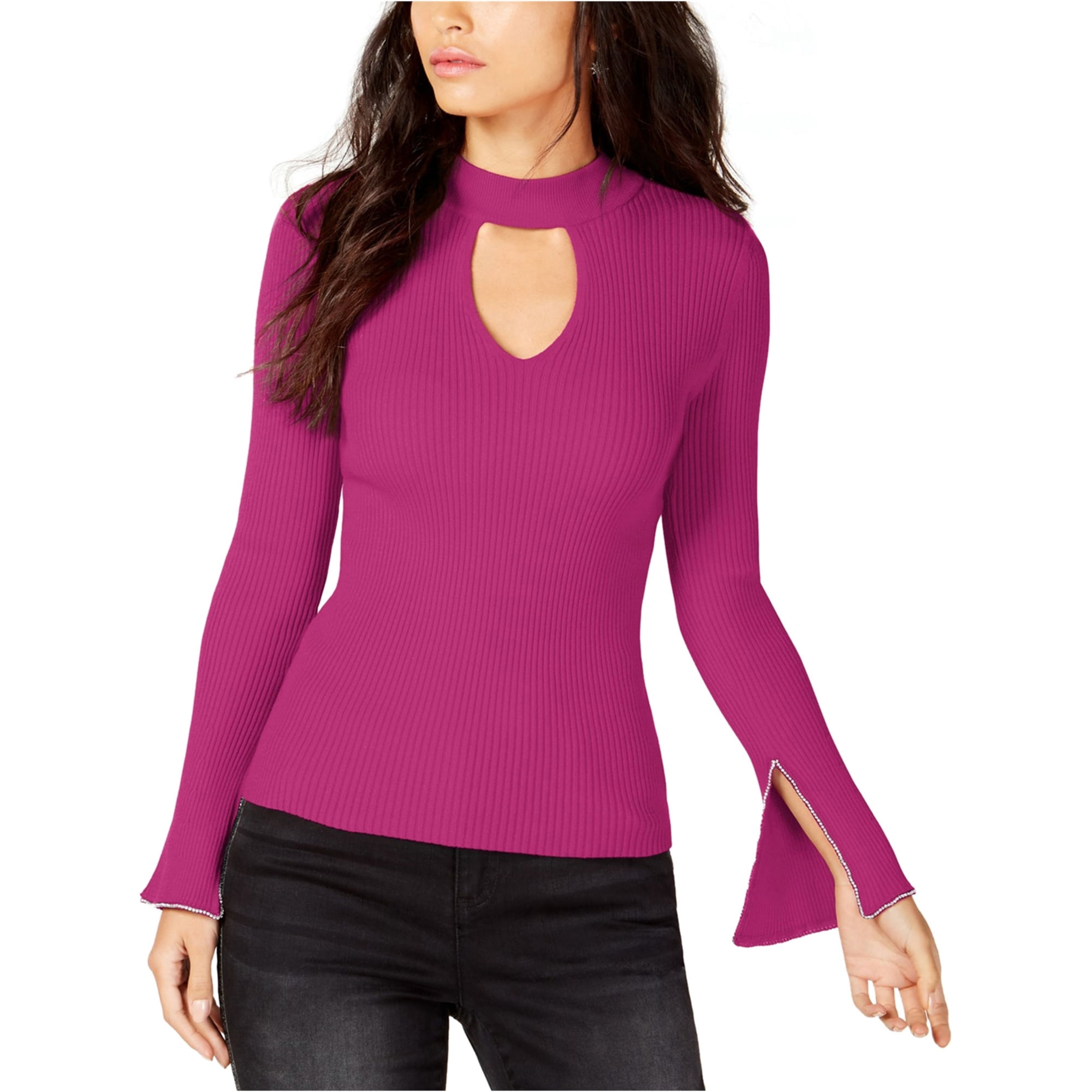 choker neck sweater