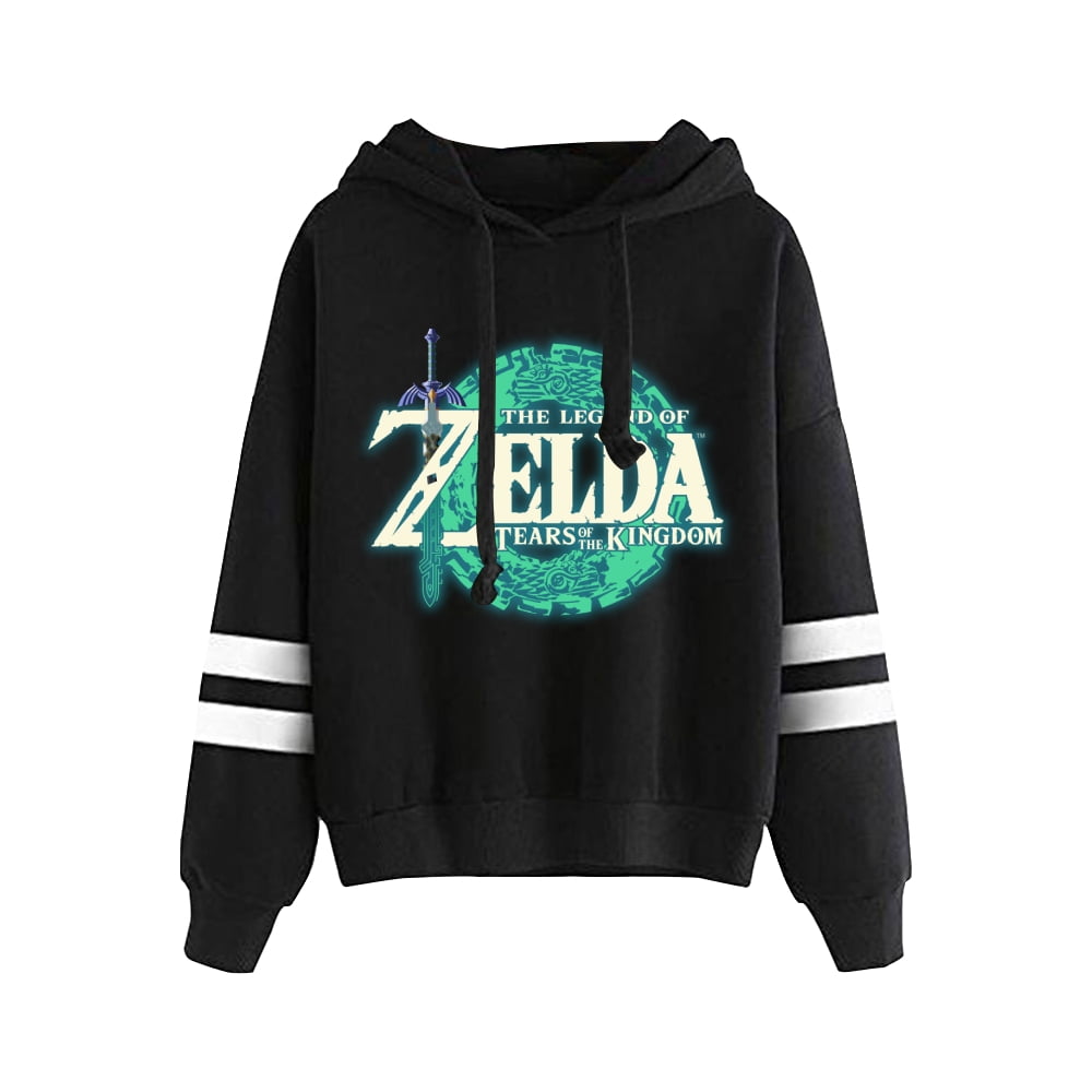 The Legend of Zelda Tears of the Kingdom Sweatshirts Merch Women Men Long  Sleeve Crewneck Pullover Gamer Clothes 