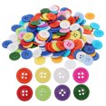 thumbnail image 4 of Resin Buckle, Durable Sturdy Colorful Mixed Color Resin Buttons  For DIY Enthusiast For Crochet For Clothes Sewing, 4 of 8