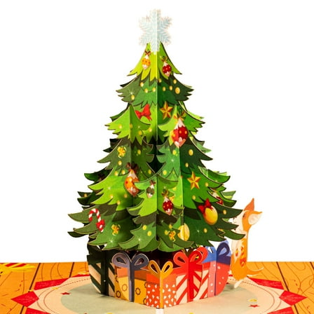Christmas Tree Pop Up Card