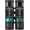 Black2, variant on CZQ Shampoo and Conditioner Dispenser, No Drill Wall Mounted Shower Soap Dispenser 3 Chamber with Waterproof Labels, Easy Refill Soap Dispenser for Bathroom Hotel Kitchen, Silver